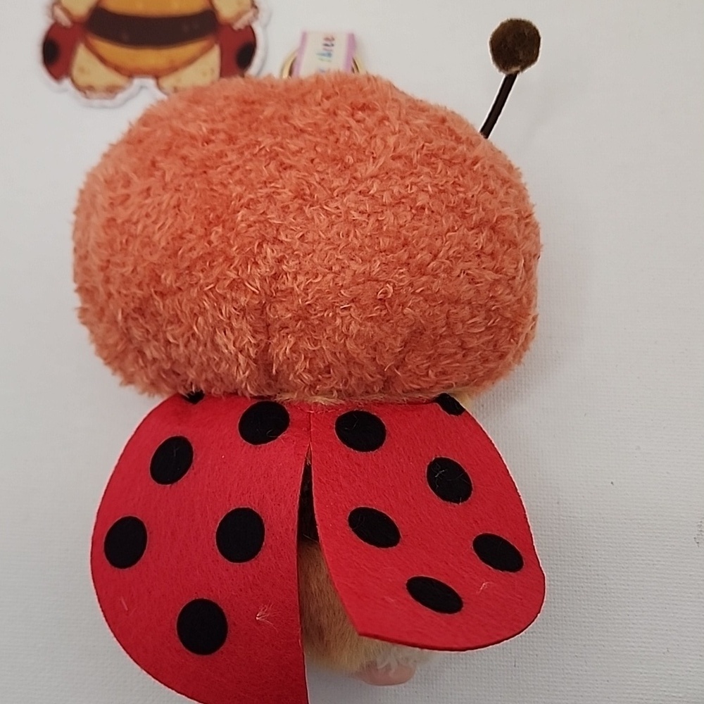 (J5) Baby Three Elf Bee Keychain And Card - Picture 6 of 6